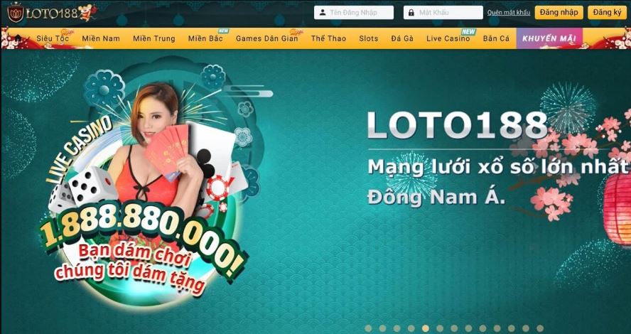 Loto188 được đánh giá là nhà cái casino online khá ổn để tham gia